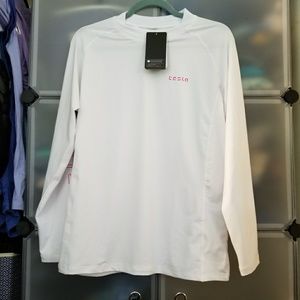 NWT MENS TESLA rash guard